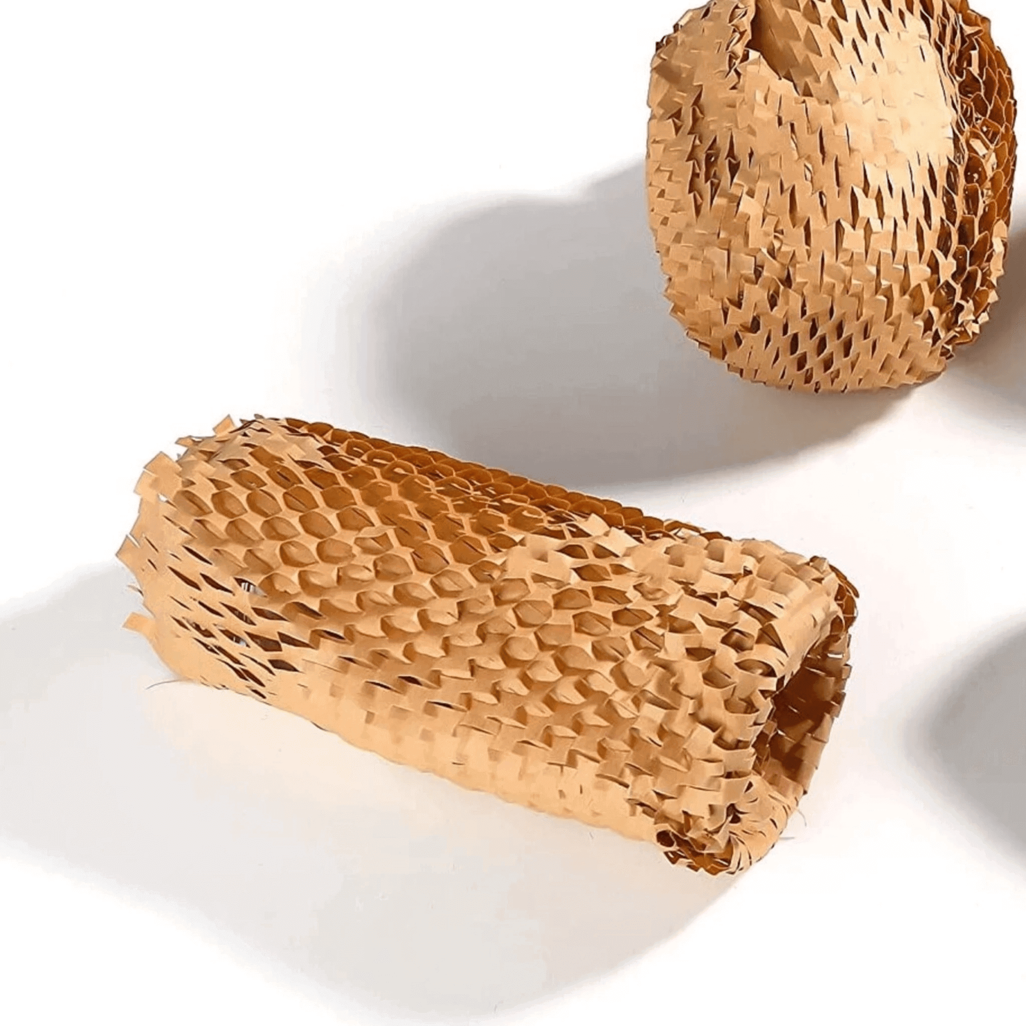 wrapped with brown hex wrap