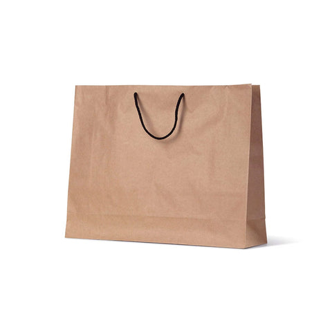 NEON - Deluxe Brown Kraft Paper Bag - Medium Boutique