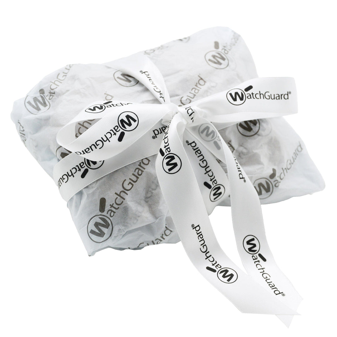 Personalised White Satin Ribbon - Custom Branded/Printed