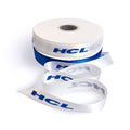 Custom White Satin Ribbon Printed Full Colour Brand/Logo - NEON eCommerce Packaging
