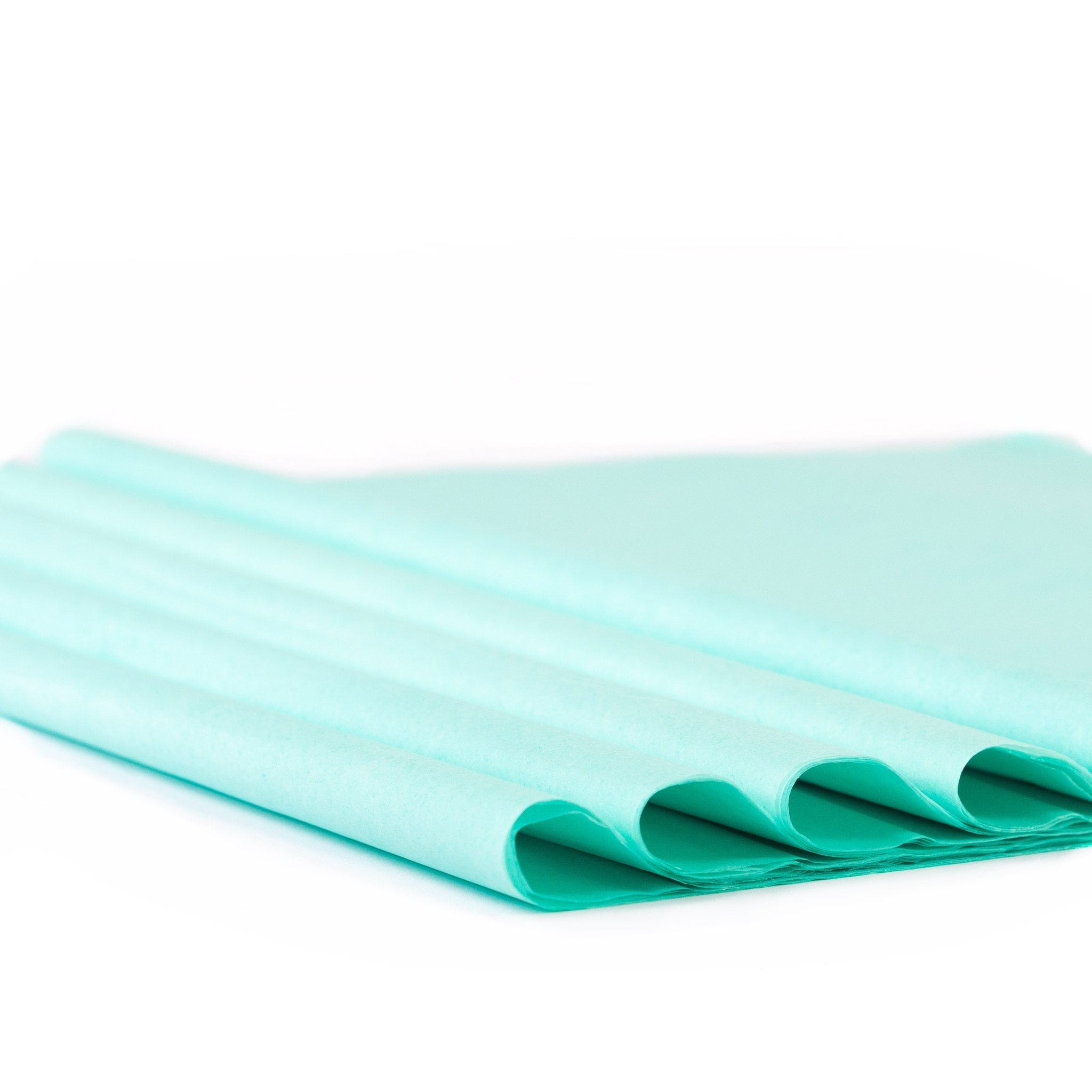 Mint Green Tissue Paper folded