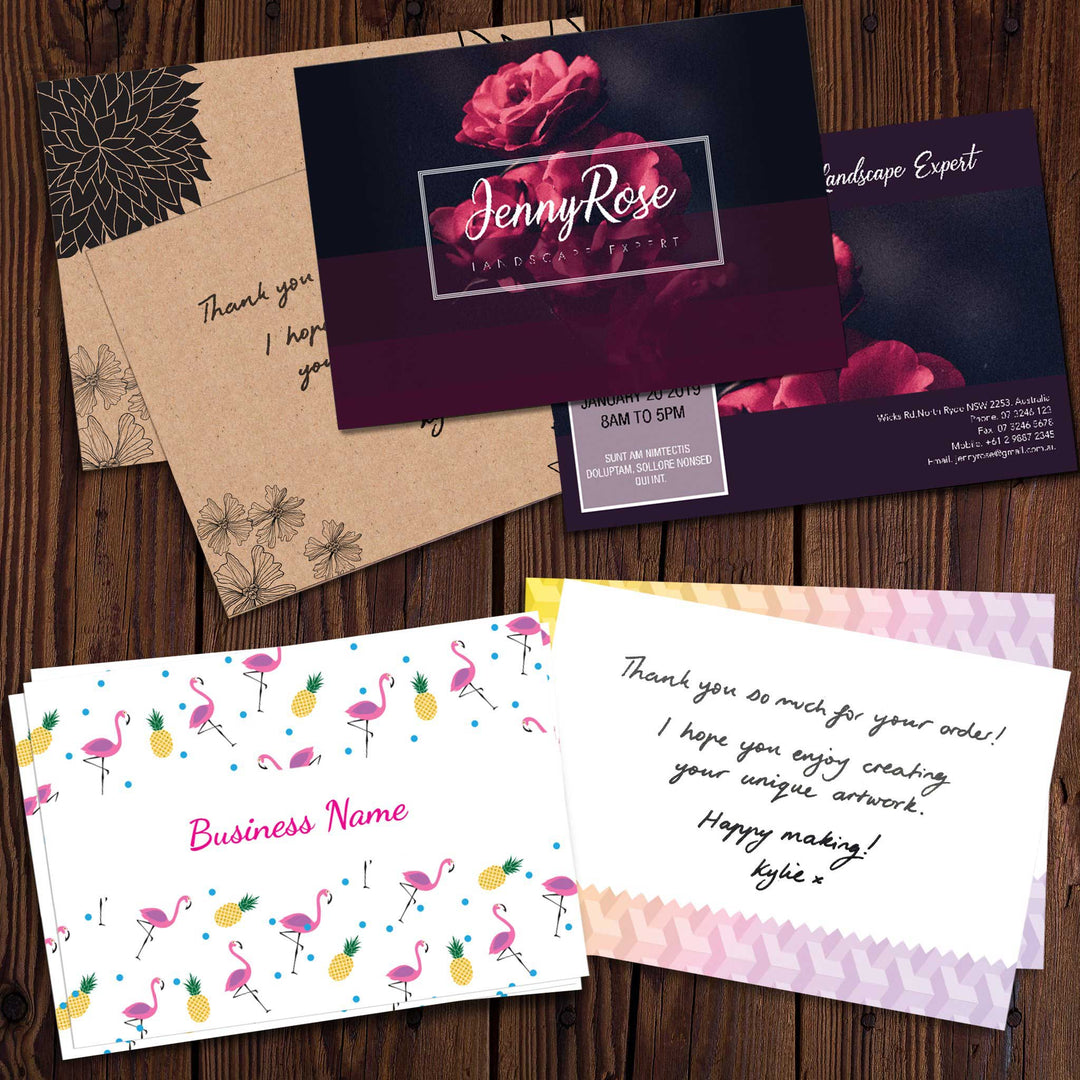 Custom A6 Note Cards | Australia - NEON eCommerce Packaging