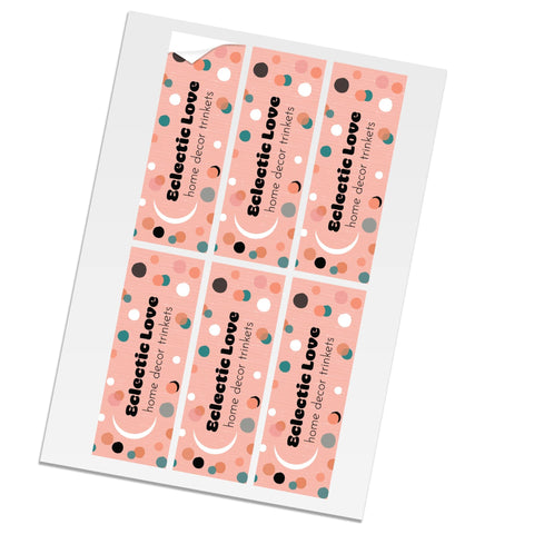 Personalised Rectangle Stickers | NEON eCommerce Packaging