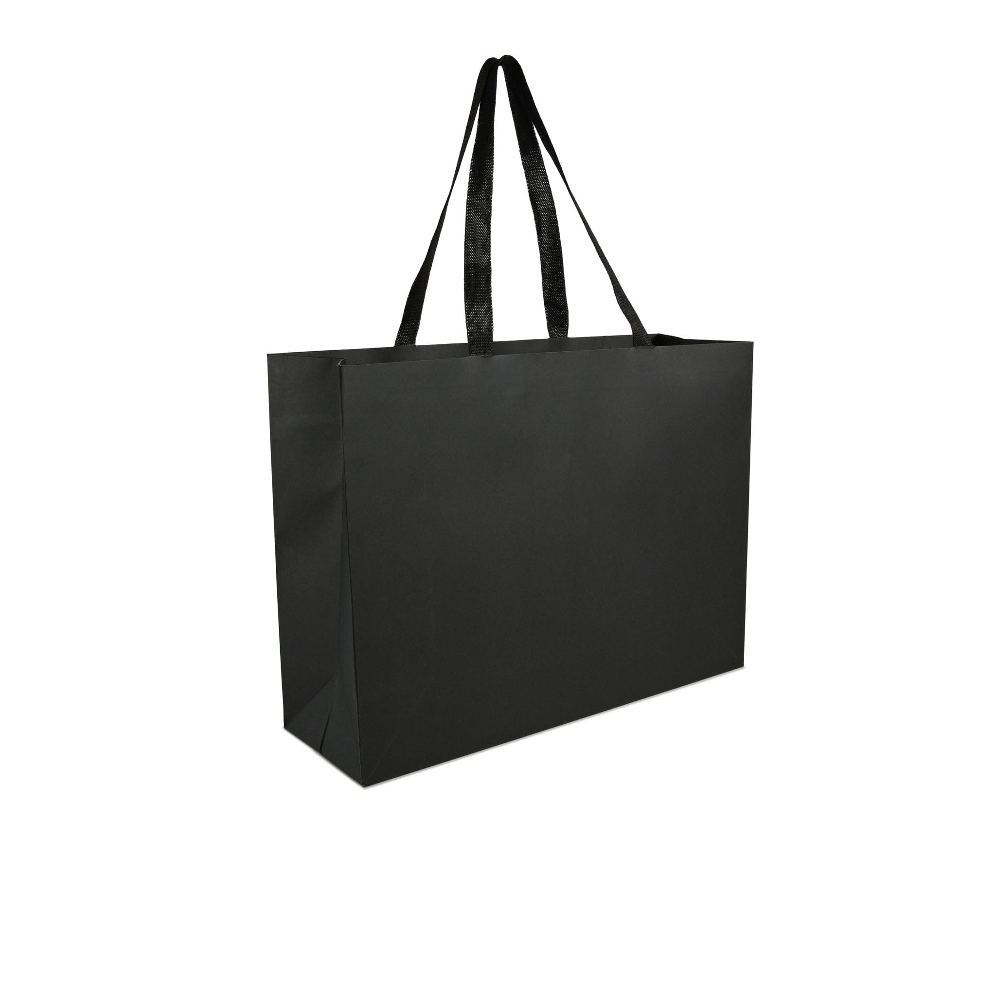 premium large black paper bag