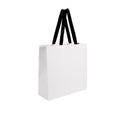 medium white paper bag with handle