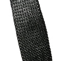 black woven paper handle