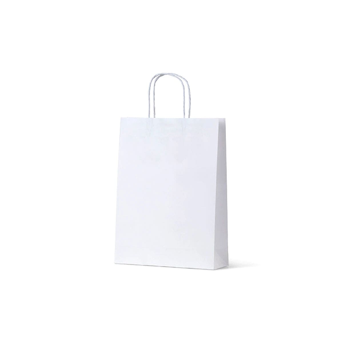White Kraft Paper Bag - Small Portrait