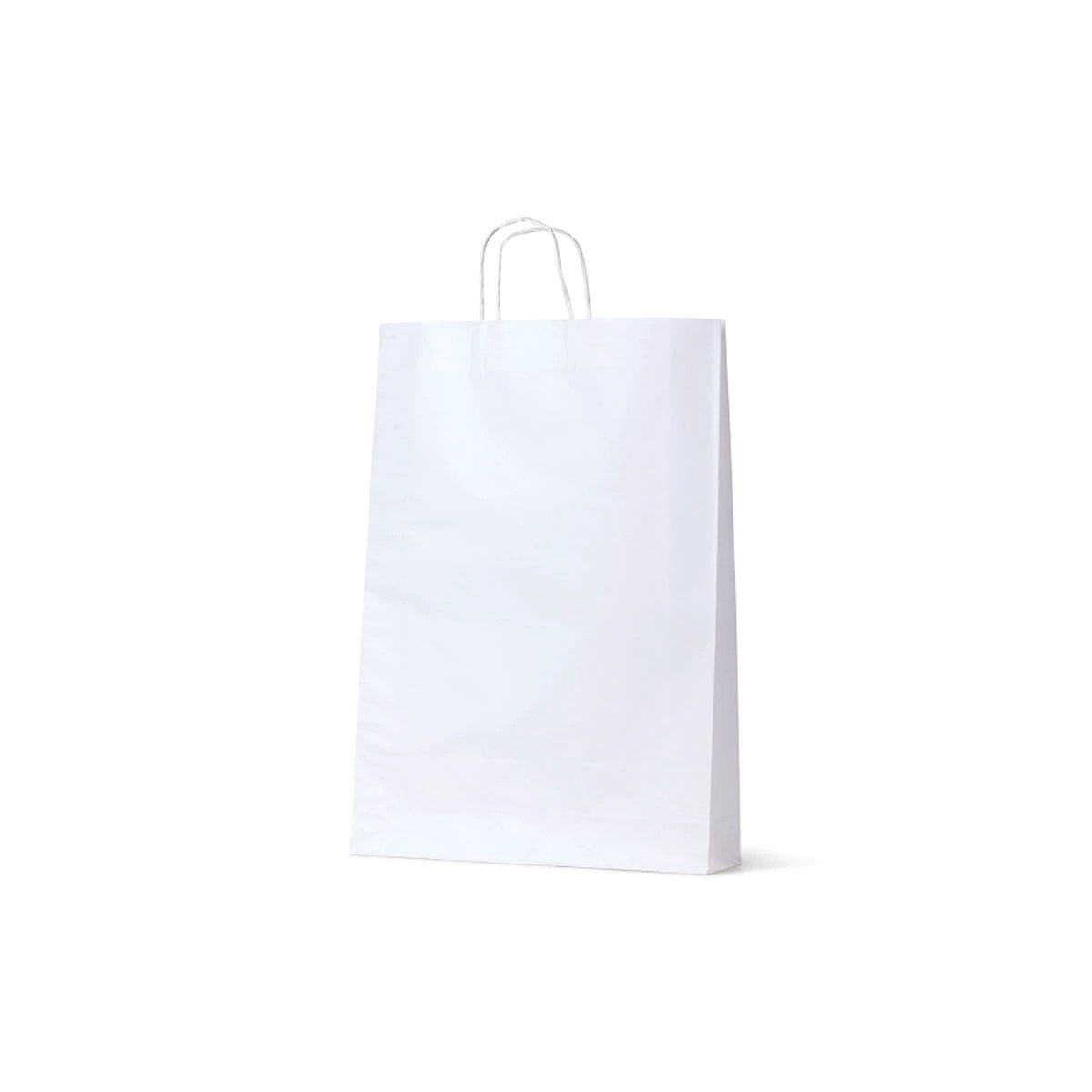 NEON - White Kraft Paper Bag - Medium Portrait