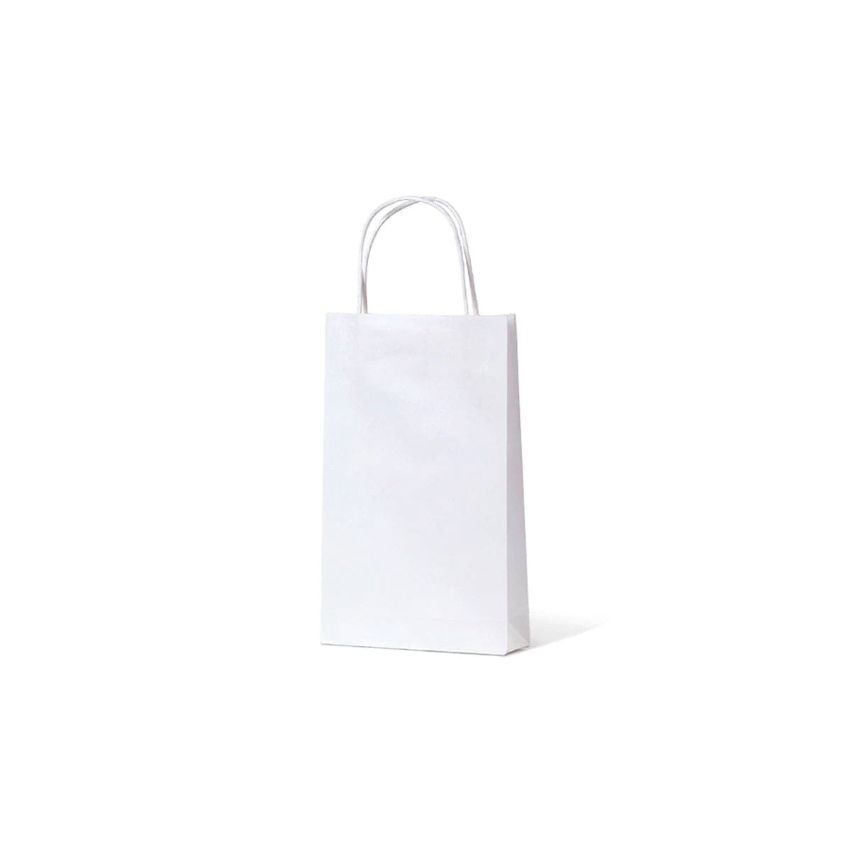 White Kraft Paper Bag - XXS Portrait