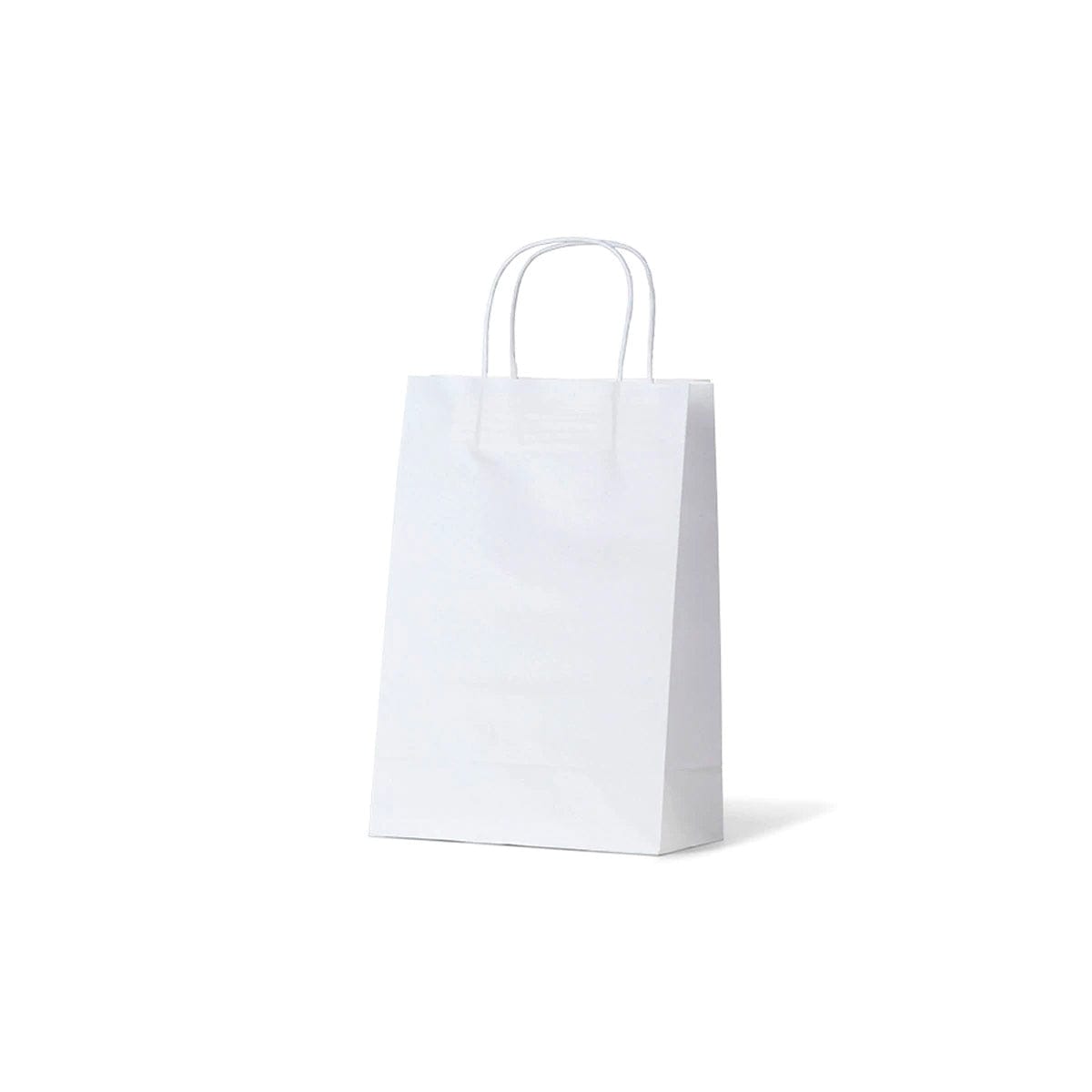 White Kraft Paper Bag - XS Portrait