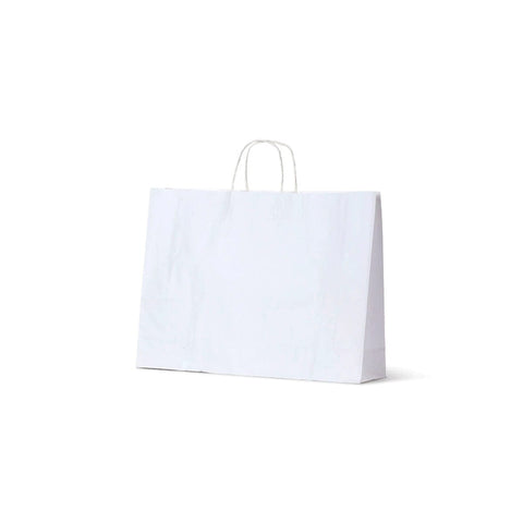 White Kraft Paper Bag - S/M Boutique
