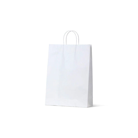 White Kraft Paper Bag - S/M Portrait