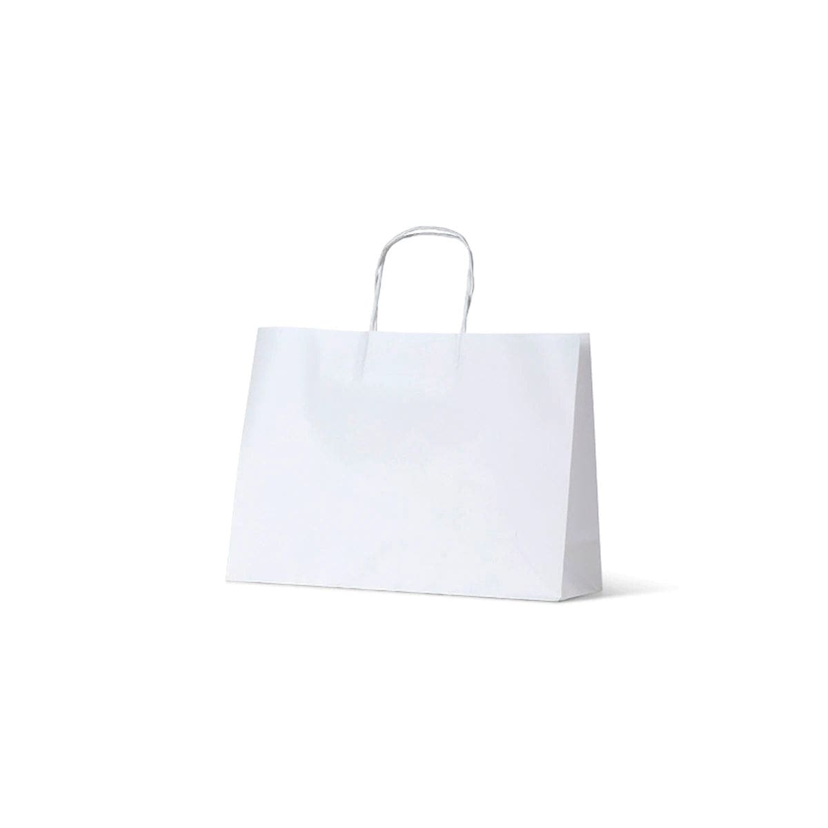 White Kraft Paper Bag - Small Boutique